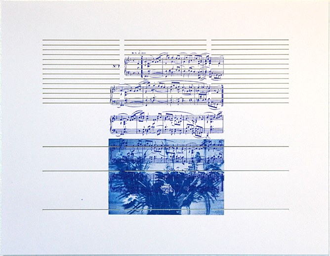white with music sheet