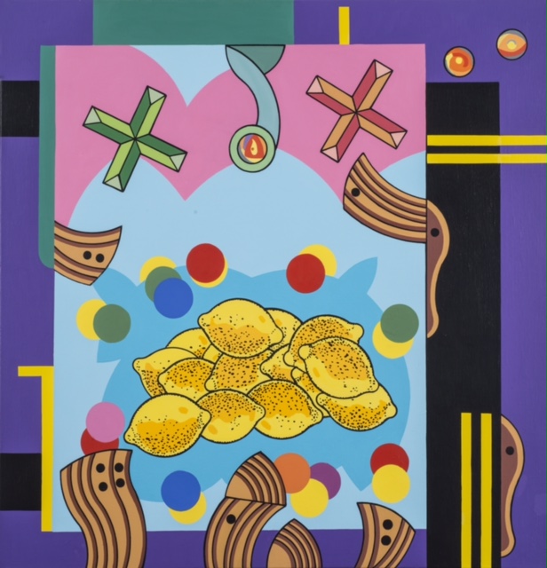 lemons, crosses, shapes