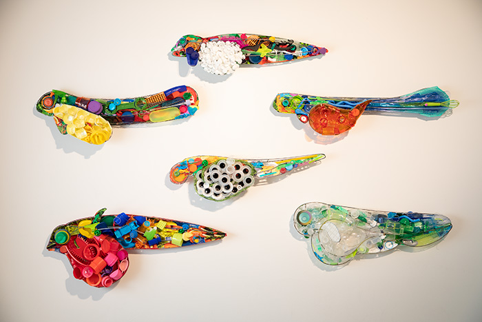 plastic parts fish