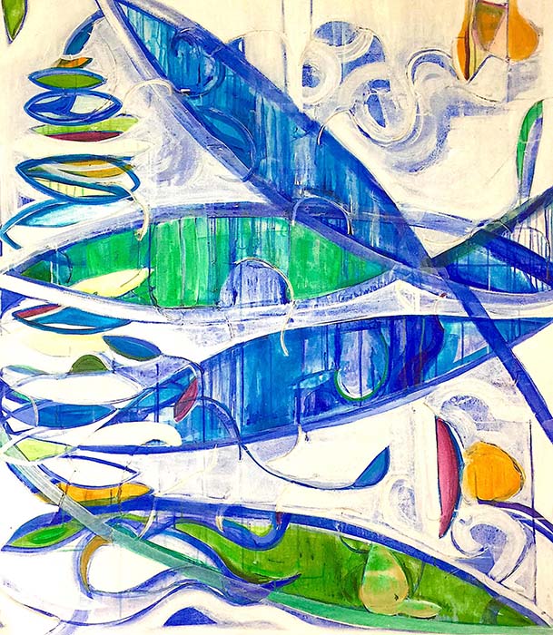 Abstract leaves